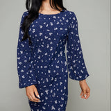 Francine Tansy Floral Midi Dress