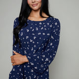 Francine Tansy Floral Midi Dress