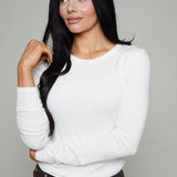 Audrey Second Skin Rib Top