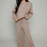 Bobby Sweatshirt Knit Sweater - Heather Ash