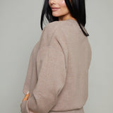 Bobby Sweatshirt Knit Sweater - Heather Ash