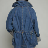 Kelsey Cinched Waist Denim Jacket