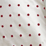 Gail Satin Polka Dot Maxi Dress