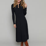 Winnie Ribbed Sweater Midi Dress