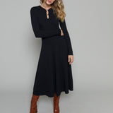 Winnie Ribbed Sweater Midi Dress