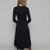 Winnie Ribbed Sweater Midi Dress