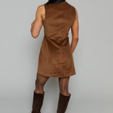 Natalia Textured Corduroy Mini Dess