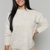 Rosemary Brushed Knit Sweater