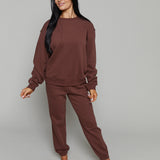 Jett Classic Boyfriend Sweatshirt - Sandalwood