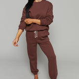 Jett Classic Boyfriend Sweatshirt - Sandalwood