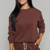 Jett Classic Boyfriend Sweatshirt - Sandalwood