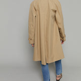 Lady Contrast Trench Coat
