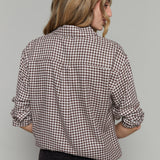 Veda Plaid Flannel Button Up