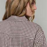 Veda Plaid Flannel Button Up