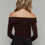 Rory Ruched Off The Shoulder Top