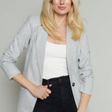 Wilde Pinstripe Blazer