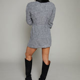 Rylan Cinched Waist Sweater Dress