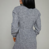 Rylan Cinched Waist Sweater Dress