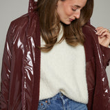 Monat Windproof Fleece Lined Vinyl Parka