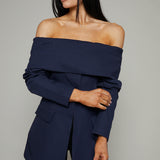 Charlotte Off the Shoulder Suit Top