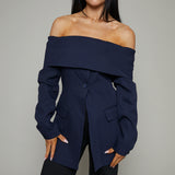 Charlotte Off the Shoulder Suit Top