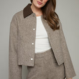 Reign Collared Wool Jacket