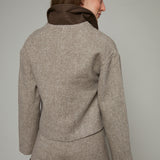 Reign Collared Wool Jacket