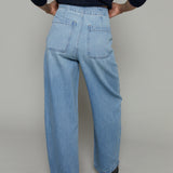 Denver High Rise Relaxed Bowed Leg Jean - Qualifier