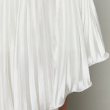 Bindi Asymmetrical Plisse Skirt