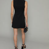 Shelby Button Slit Mini Dress