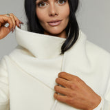 Angela Wool Scarf Coat