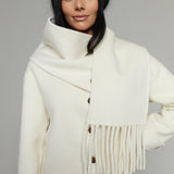 Angela Wool Scarf Coat