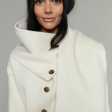 Angela Wool Scarf Coat