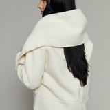 Angela Wool Scarf Coat