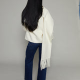 Angela Wool Scarf Coat