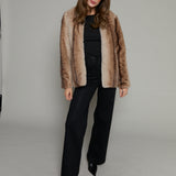 Stassi Faux Fur Coat