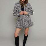 Alison Tweed Bomber Jacket