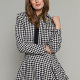 Alison Tweed Bomber Jacket