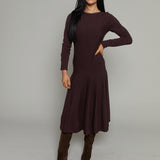 Constance Drop Waist Sweater Midi Dress
