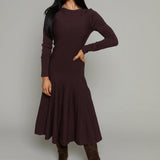Constance Drop Waist Sweater Midi Dress