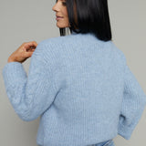 Tammy Cable Knit High Neck Sweater