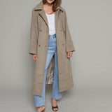 Abbie Double Breasted Longline Coat