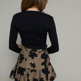 Grayson Ribbed Keyhole Sweater