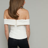 Avery Off Shoulder Bow Top