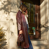 Calina Vinyl Trench Coat