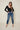 Rylee Dark Wash Cropped Ankle Jeans