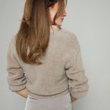 Giada Fluffy Crop Cardigan