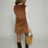 Natalia Textured Corduroy Mini Dess