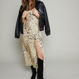 Lennon Luxe Satin Midi Dress