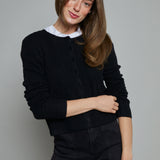 Phoebe Relaxed Cardigan - Black